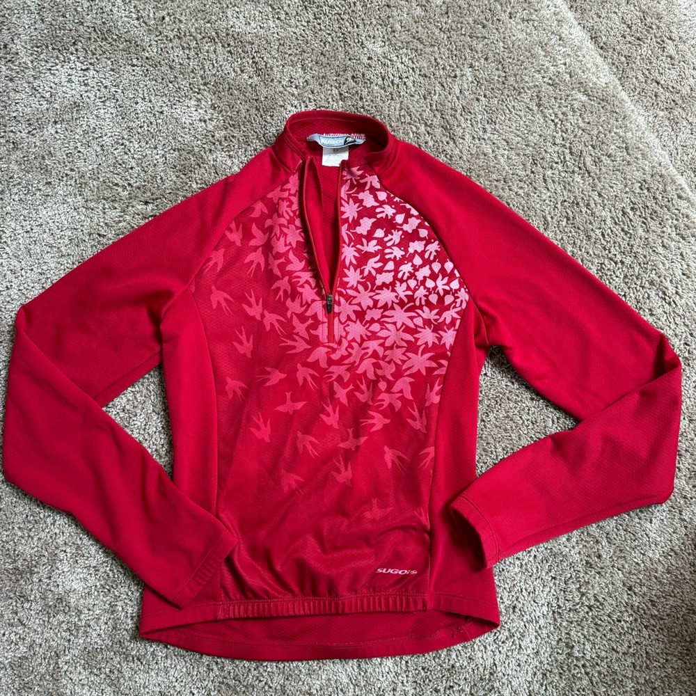 Woman’s sugoi cycling Top size small